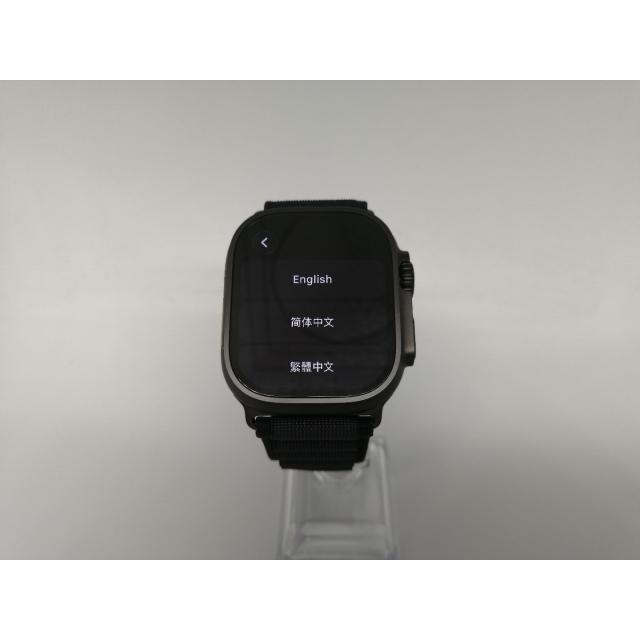 中古】Apple Apple Watch Ultra3 49mm Cellular ブラックチタニウム