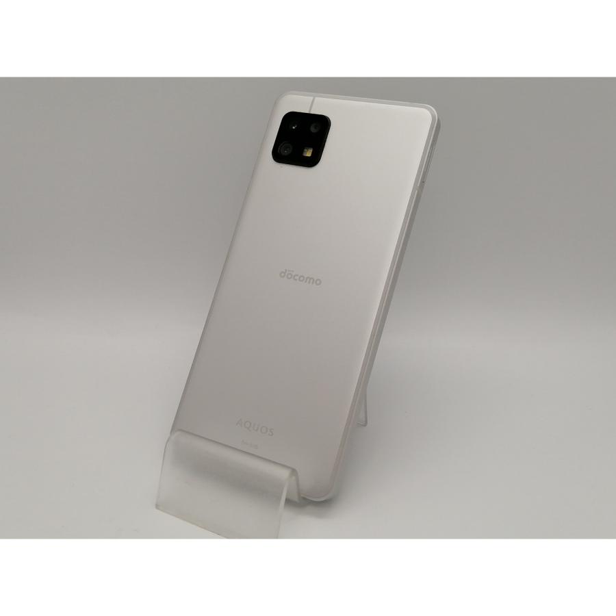 中古】SHARP docomo 【SIMフリー】 AQUOS sense6 シルバー 4GB 64GB SH