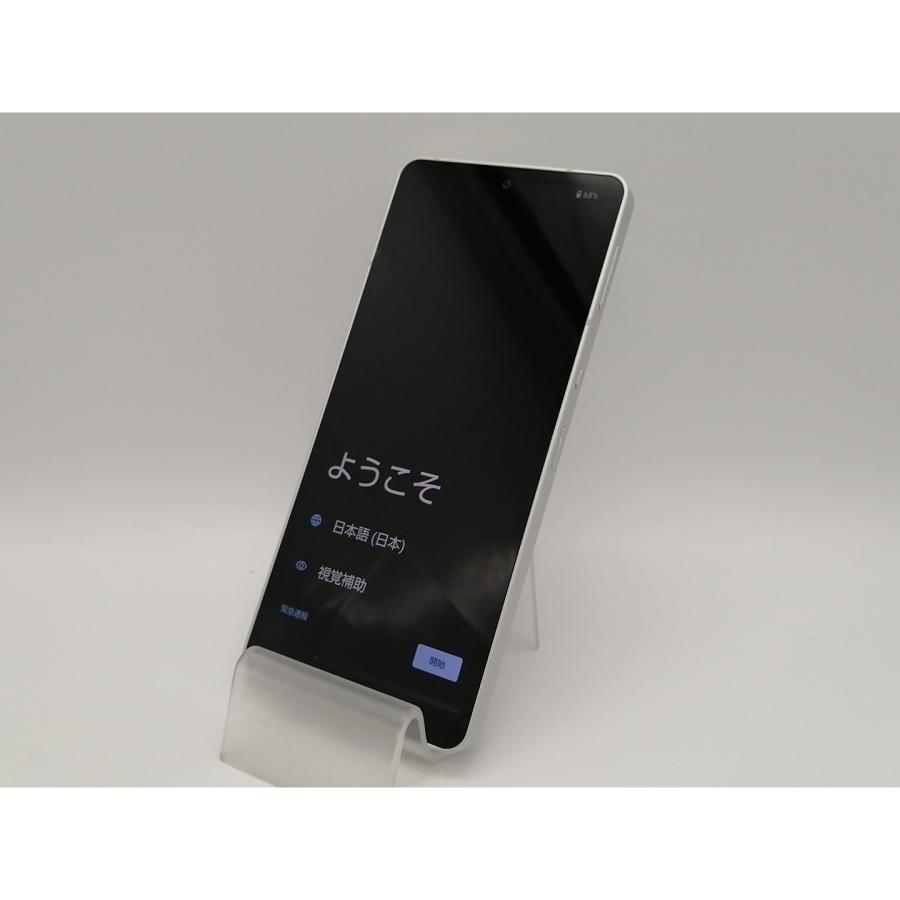 中古】SHARP docomo 【SIMフリー】 AQUOS sense6 シルバー 4GB 64GB SH