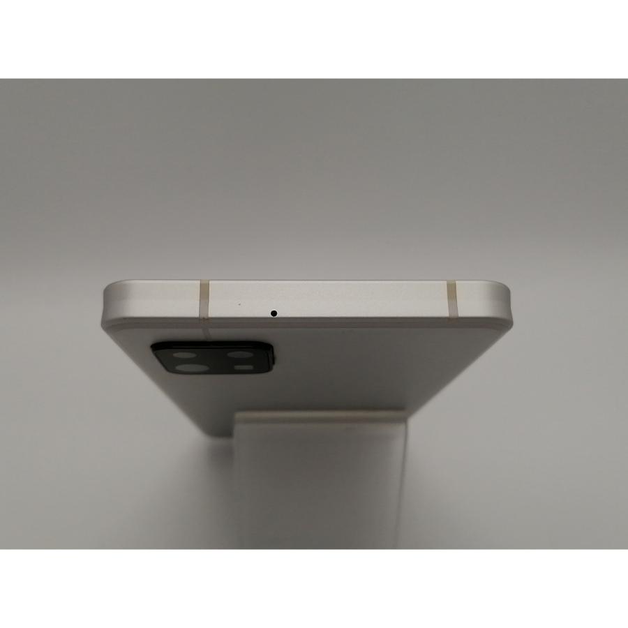 中古】SHARP docomo 【SIMフリー】 AQUOS sense6 シルバー 4GB 64GB SH