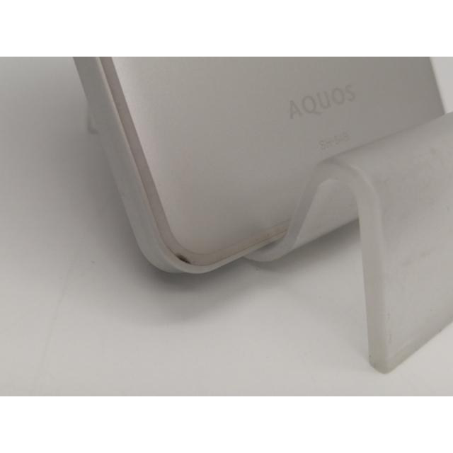 中古】SHARP docomo 【SIMフリー】 AQUOS sense6 シルバー 4GB 64GB SH