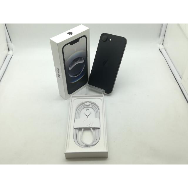 【中古】Apple 国内版 【SIMフリー】 iPhone 16e 128GB ブラック MD1Q4J/A【OSU301】保証期間１ヶ月【ランクA】の画像