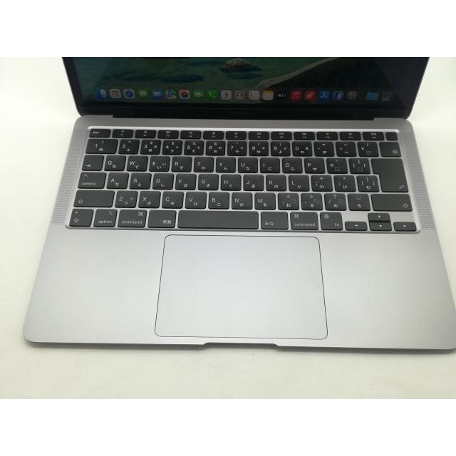 【中古】Apple MacBook Air 13インチ M1(CPU:8C/GPU:7C) 8GB/256GB スペースグレイ MGN63J/A (M1・2020)【大須2】保証期間１ヶ月【ランクB】の画像