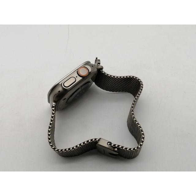 【中古】Apple Watch Ultra3 49mm Cellular ナチュラルチタニウムケース/ナチュラルチタニウムミラネーゼループL MF0E4J/A【OSU301】保証期間１ヶ月【ランクA】の画像