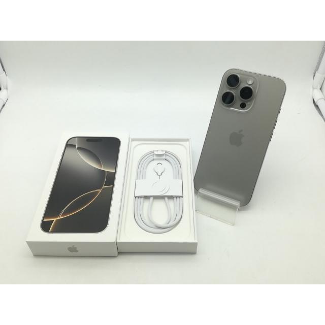 【中古】Apple 国内版 【SIMフリー】 iPhone 16 Pro 256GB ナチュラルチタニウム MYN33J/A【大須アメ横】保証期間１ヶ月【ランクB】の画像