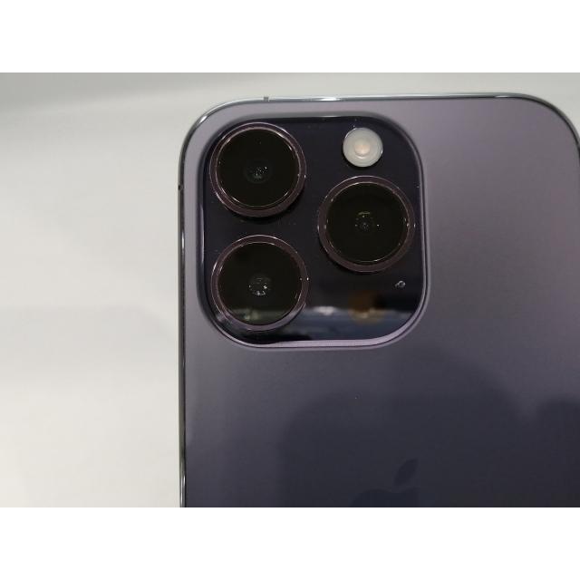 【中古】Apple 国内版 【SIMフリー】 iPhone 14 Pro 128GB ディープパープル MQ0F3J/A【浜松駅前】保証期間１ヶ月【ランクC】の画像