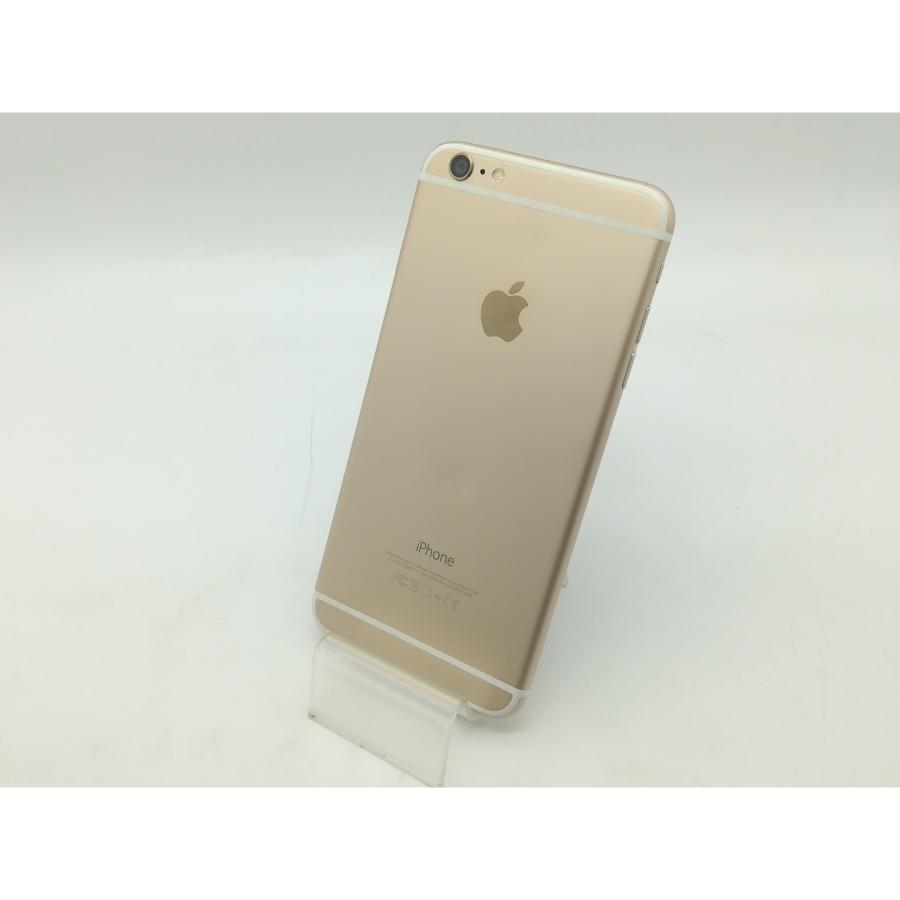 中古】Apple au iPhone 6 Plus 64GB ゴールド MGAK2J/A【OSU301】保証