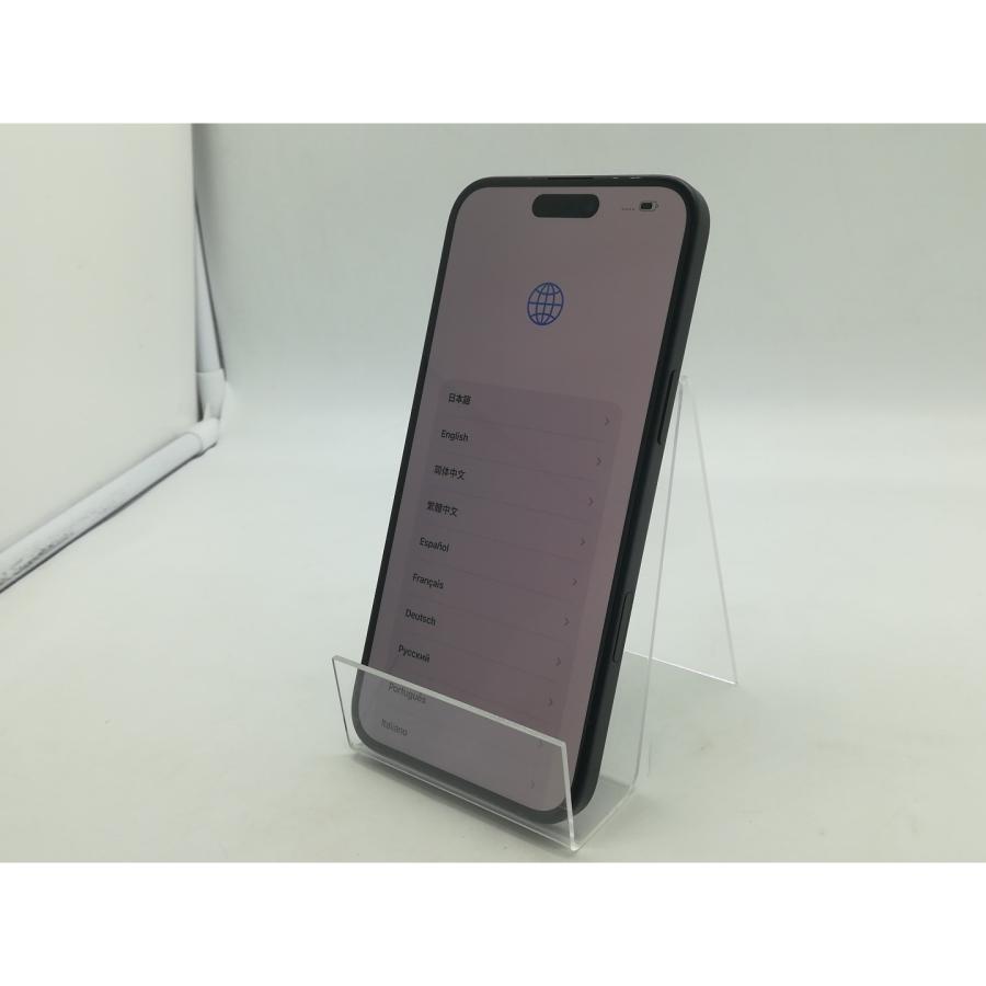 【中古】Apple 国内版 【SIMフリー】 iPhone 16 Plus 128GB ブラック MXVA3J/A【OSU301】保証期間１ヶ月【ランクA】の画像