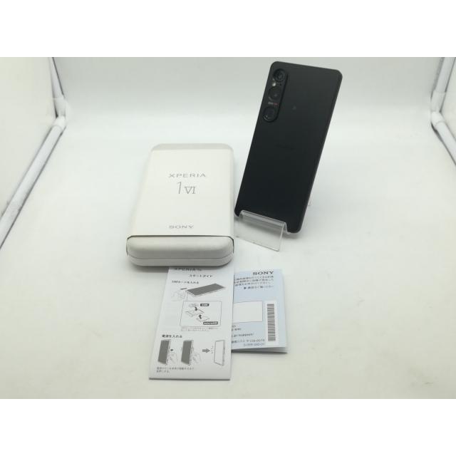 【中古】SONY 国内版 【SIMフリー】 Xperia 1 VI ブラック 12GB 256GB XQ-EC44【OSU301】保証期間１ヶ月【ランクA】の画像