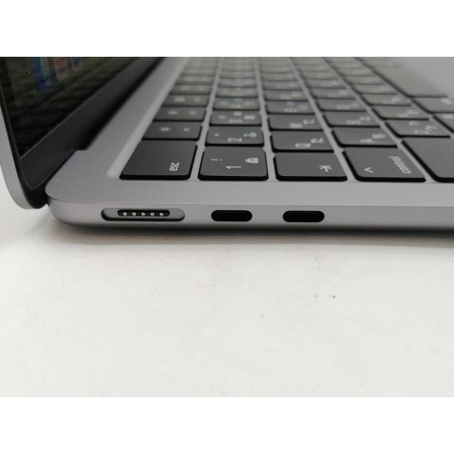 【中古】Apple MacBook Air 13インチ  M2(CPU:8C/GPU:8C) 8GB/256GB スペースグレイ MLXW3J/A (M2,2022)【OSU301】保証期間１ヶ月【ランクA】の画像