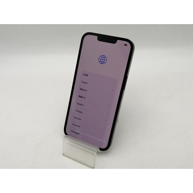 【中古】Apple SoftBank 【SIMフリー】 iPhone 13 128GB ミッドナイト MLNC3J/A【OSU301】保証期間１ヶ月【ランクB】の画像