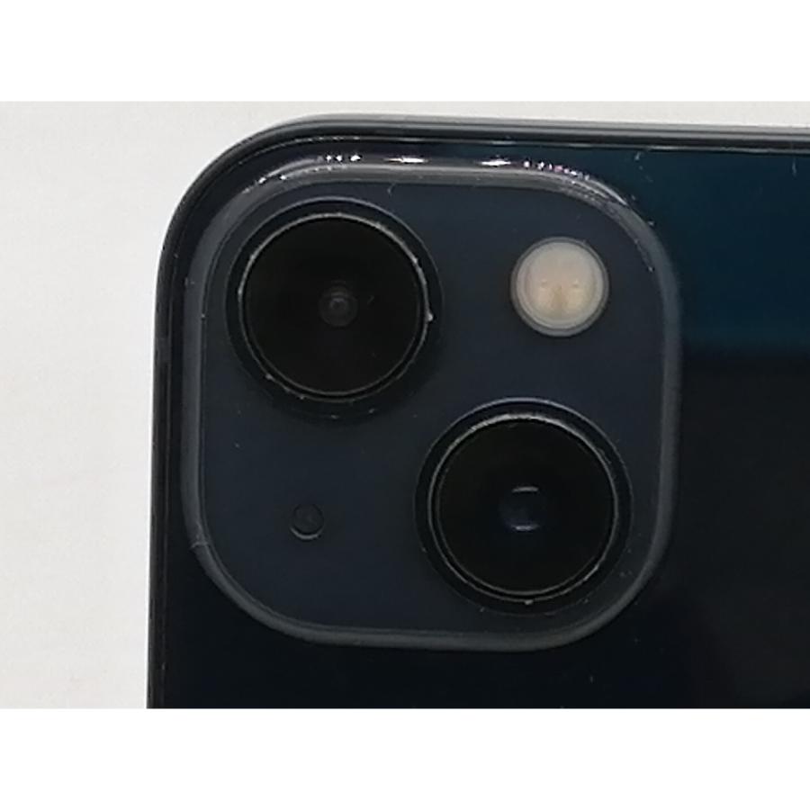 【中古】Apple SoftBank 【SIMフリー】 iPhone 13 128GB ミッドナイト MLNC3J/A【OSU301】保証期間１ヶ月【ランクB】の画像