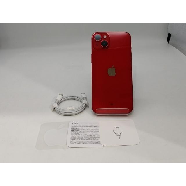【中古】Apple au 【SIMフリー】 iPhone 14 Plus 128GB  (PRODUCT)RED MQ4F3J/A【浜松駅前】保証期間１ヶ月【ランクB】の画像