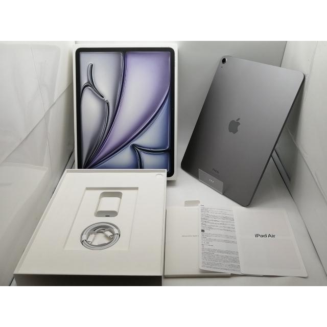 【中古】Apple 【Wi-Fi】 13インチ iPad Air（M2/2024） 128GB スペースグレイ MV273J/A【大須アメ横】保証期間１ヶ月【ランクA】の画像