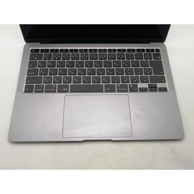 【中古】Apple MacBook Air 13インチ M1(CPU:8C/GPU:7C) 8GB/256GB スペースグレイ MGN63J/A (M1・2020)【大須2】保証期間１ヶ月【ランクC】の画像