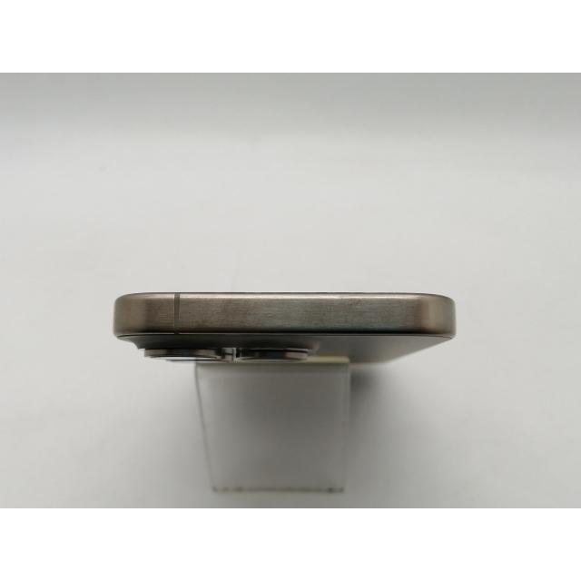 【中古】Apple 国内版 【SIMフリー】 iPhone 15 Pro 128GB ナチュラルチタニウム MTU93J/A【大須アメ横】保証期間１ヶ月【ランクA】の画像