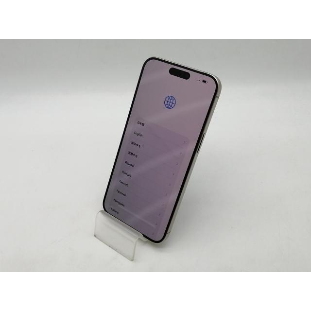 【中古】Apple 国内版 【SIMフリー】 iPhone 15 Pro Max 256GB ナチュラルチタニウム MU6R3J/A【大須アメ横】保証期間１ヶ月【ランクA】の画像