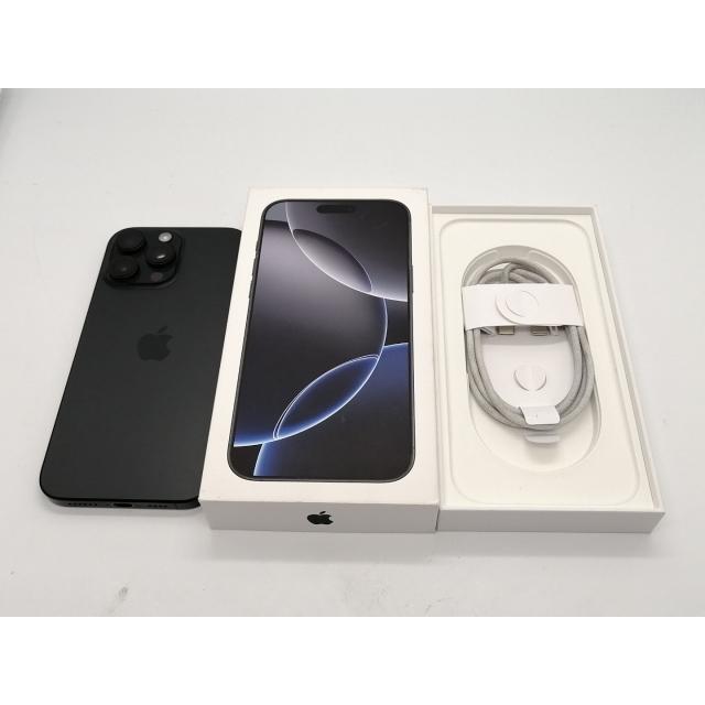 【中古】Apple SoftBank 【SIMフリー】 iPhone 16 Pro Max 512GB ブラックチタニウム MYWL3J/A【大須アメ横】保証期間１ヶ月【ランクB】_7
