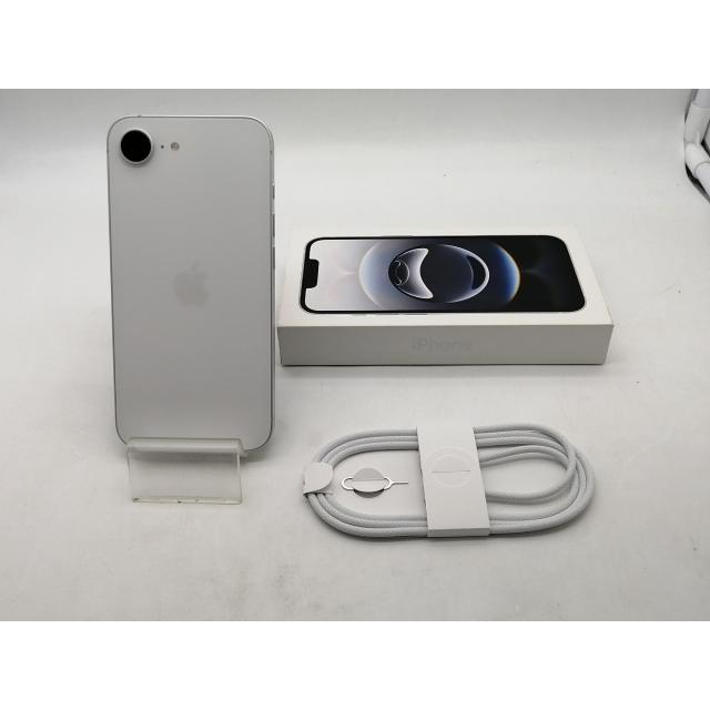 【中古】Apple docomo 【SIMフリー】iPhone 16e 512GB ホワイト MD274J/A【OSU301】保証期間１ヶ月【ランクA】の画像