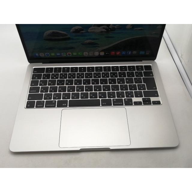 【中古】Apple MacBook Air 13インチ  M2(CPU:8C/GPU:8C) 8GB/256GB シルバー MLXY3J/A (M2,2022)【大須2】保証期間１ヶ月【ランクA】の画像