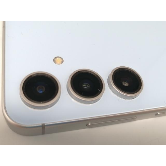 【中古】SAMSUNG 国内版 【SIMフリー】 Galaxy S24 FE ブルー 8GB 128GB【OSU301】保証期間１ヶ月【ランクA】の画像