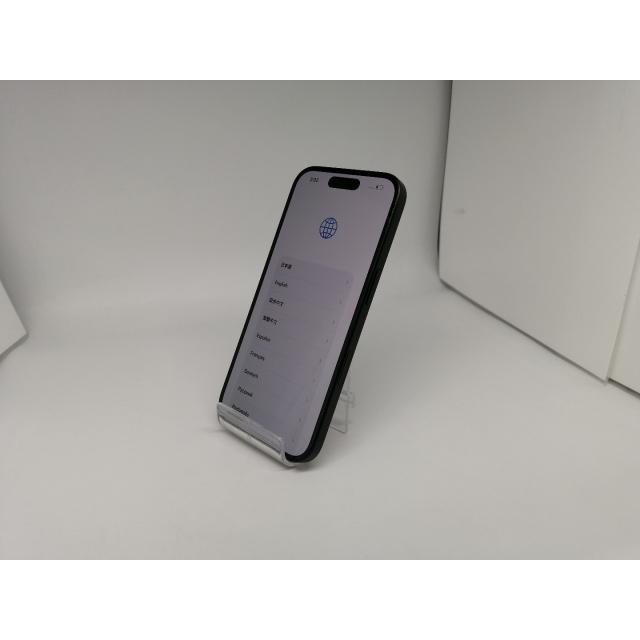 【中古】Apple docomo 【SIMフリー】 iPhone 16 128GB ブラック MYDQ3J/A【OSU301】保証期間１ヶ月【ランクA】の画像