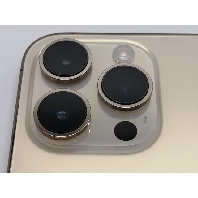 【中古】Apple SoftBank 【SIMフリー】 iPhone 14 Pro 256GB ゴールド MQ173J/A【大須アメ横】保証期間１ヶ月【ランクC】の画像