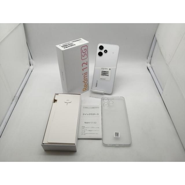 中古】Xiaomi SoftBank 【SIMフリー】 Redmi 12 5G 4GB 128GB ムーン