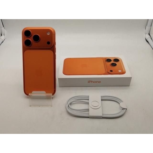 【未使用】Apple 国内版 【SIMフリー】 iPhone 17 Pro 256GB コズミックオレンジ MG864J/A【OSU301】保証期間３ヶ月の画像