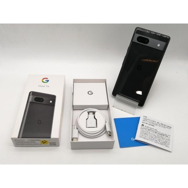 中古】Google docomo 【SIMフリー】 Pixel 7a チャコール 8GB 128GB