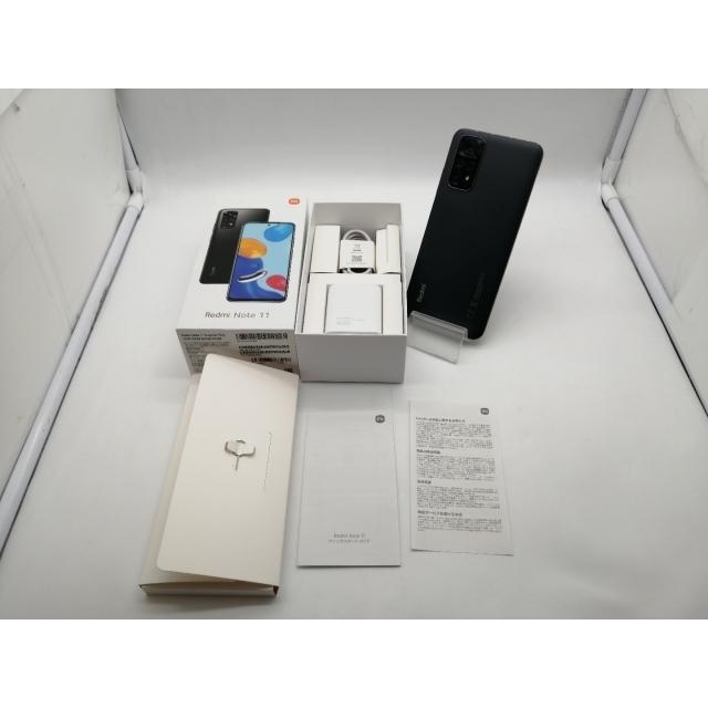 中古】Xiaomi 国内版 【SIMフリー】 Redmi Note 11 グラファイトグレー