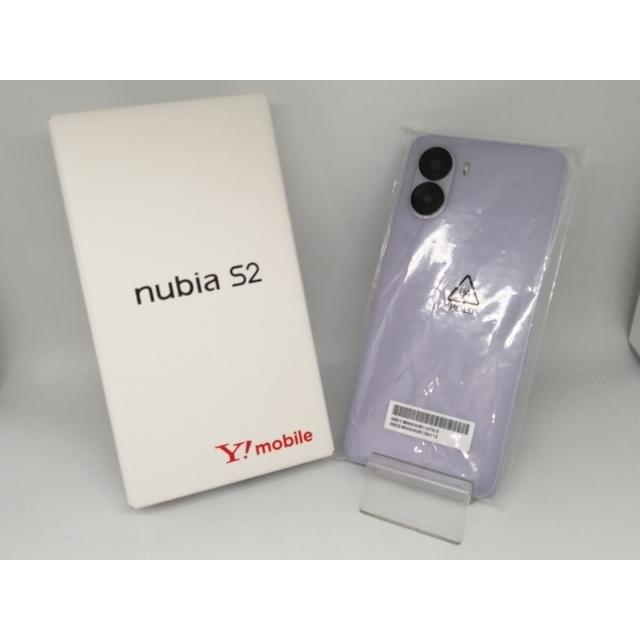 未使用】Nubia ymobile 【SIMフリー】 nubia S2 6GB 128GB ラベンダー 