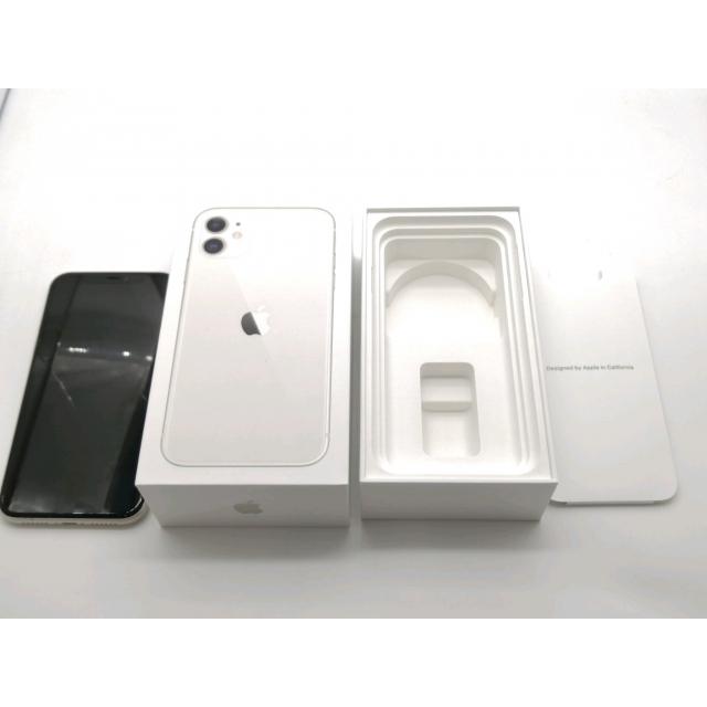 中古】Apple SoftBank 【SIMロック解除済み】 iPhone 11 64GB ホワイト