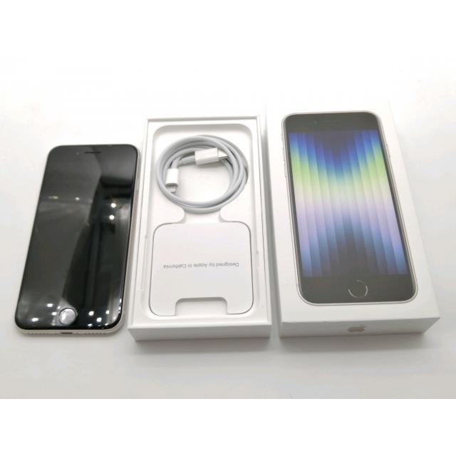 中古】Apple SoftBank 【SIMフリー】 iPhone SE（第3世代） 64GB