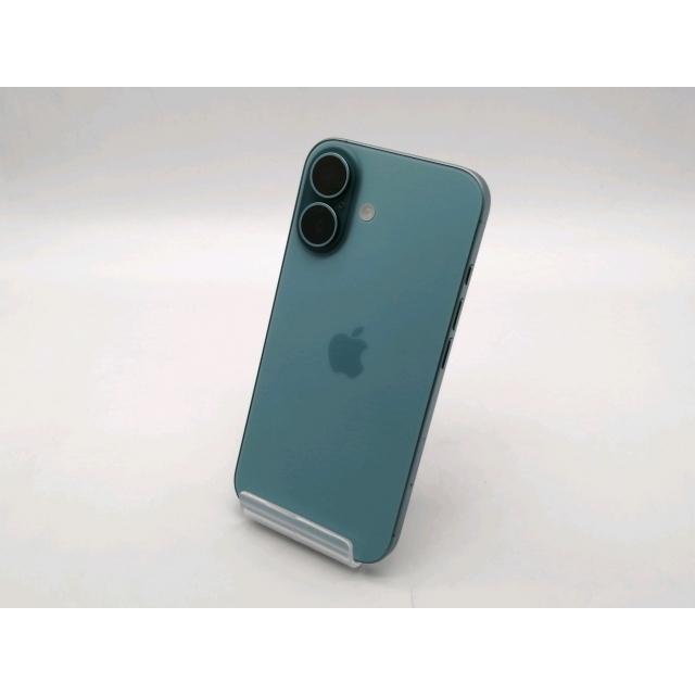 中古】Apple 国内版 【SIMフリー】 iPhone 16 128GB ティール MYDV3J/A