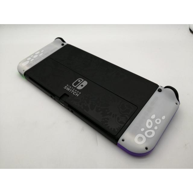 中古】Nintendo Switch 本体 (有機ELモデル) HEG-S-KCAAA スプラ