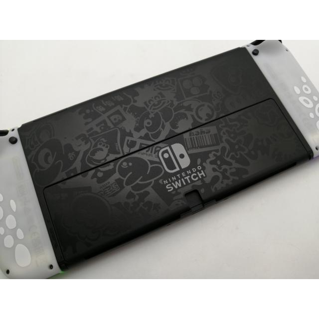 中古】Nintendo Switch 本体 (有機ELモデル) HEG-S-KCAAA スプラ