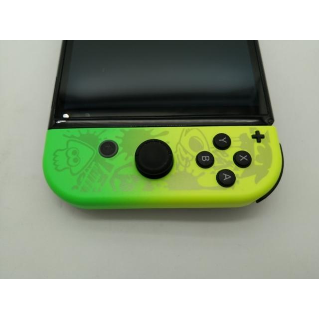 中古】Nintendo Switch 本体 (有機ELモデル) HEG-S-KCAAA スプラ