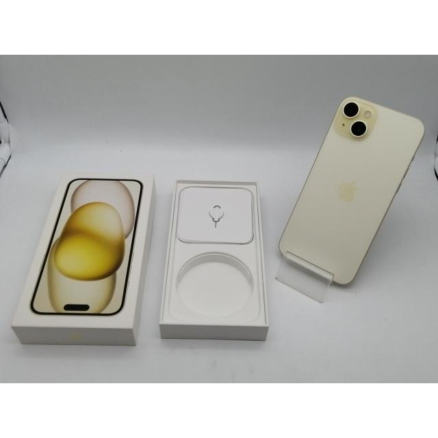 中古】Apple 国内版 【SIMフリー】 iPhone 15 Plus 256GB イエロー