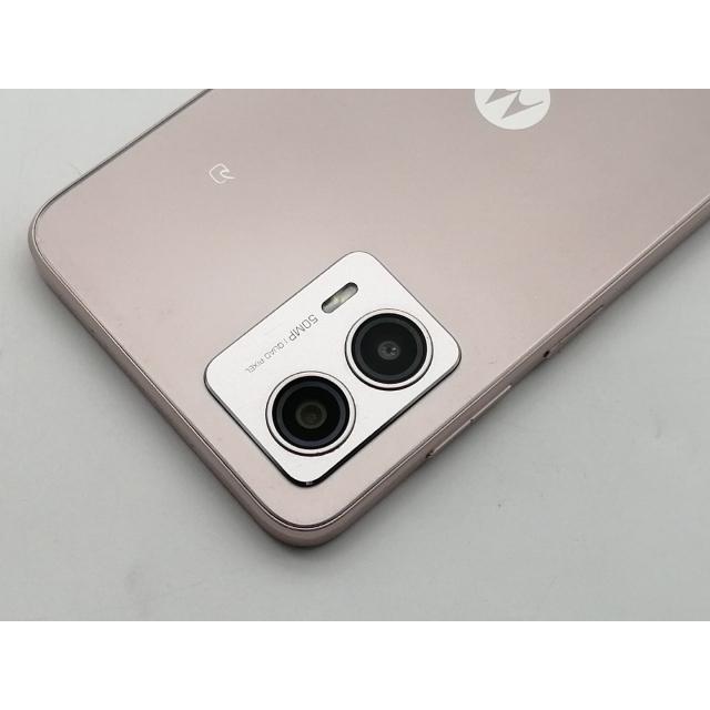 中古】MOTOROLA ymobile 【SIMフリー】 moto g53y 5G ペールピンク 4GB