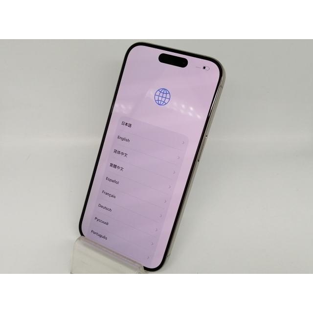iPhone 15 Pro ナチュラルチタニウム 128GB 中古 ゲオ公式通販サイト