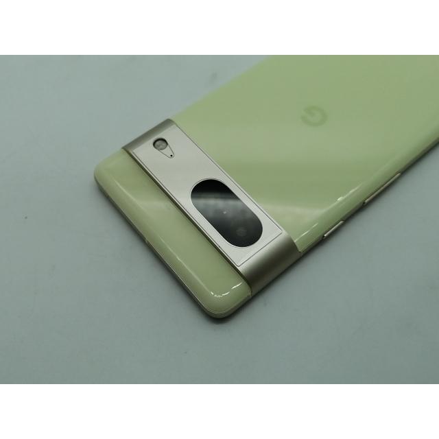 中古】Google au 【SIMフリー】 Pixel 7 レモングラス 8GB 128GB G03Z5