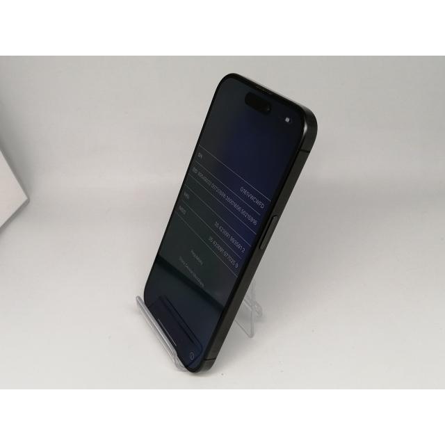 iPhone15 Pro 国内版 ブラック SIMフリー 美品 256GB 中古】Apple 国内版 【SIMフリー】 iPhone 15 Pro 256GB ブラック