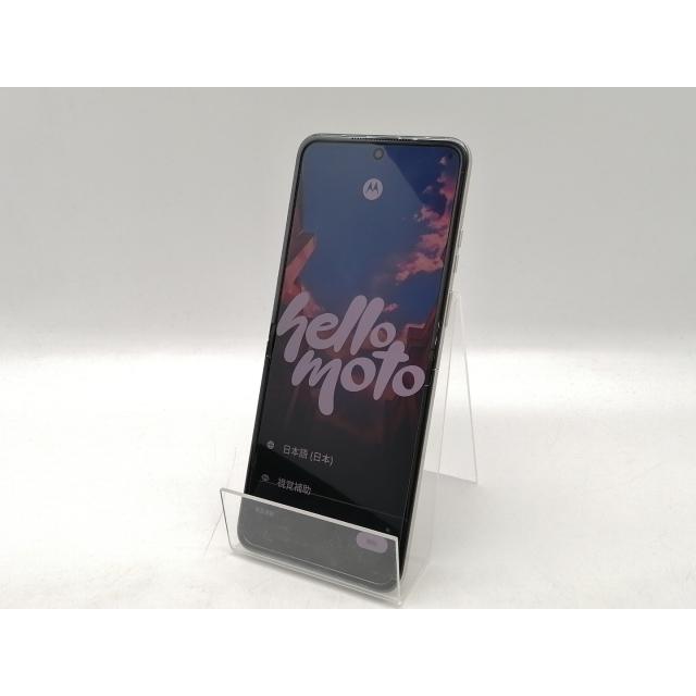 中古】MOTOROLA SoftBank 【SIMフリー】 motorola razr 50s サンド