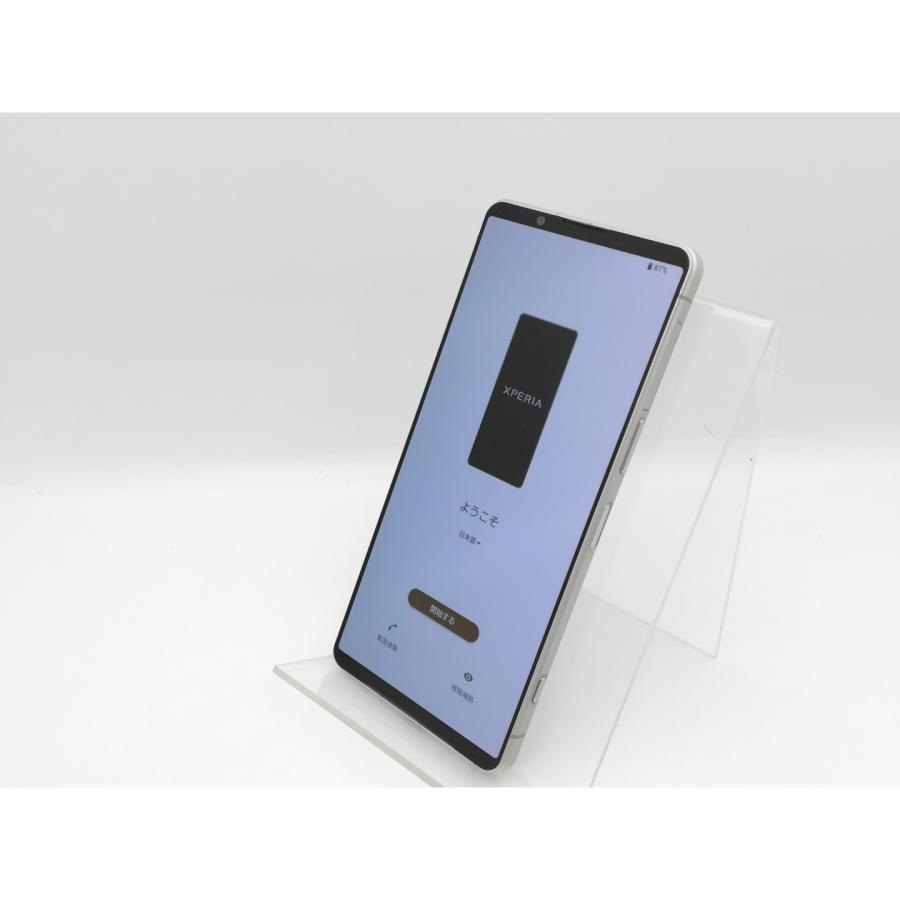 中古】SONY SoftBank 【SIMフリー】 Xperia 1 VI プラチナシルバー
