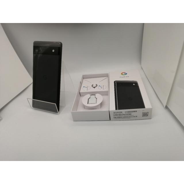 中古】Google au 【SIMフリー】 Pixel 6a チャコール 6GB 128GB GB17L