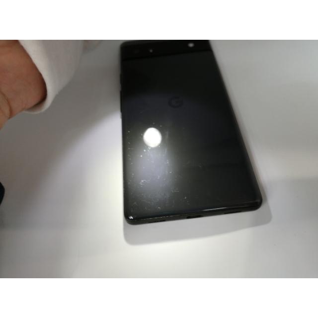 中古】Google au 【SIMフリー】 Pixel 6a チャコール 6GB 128GB GB17L