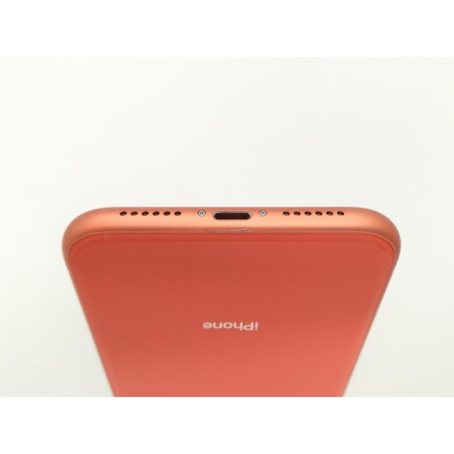 【中古】Apple iPhone XR 128GB コーラル （国内版SIMロックフリー） MT0T2J/A【ECセンター】保証期間１ヶ月【ランクB】｜janpara｜04