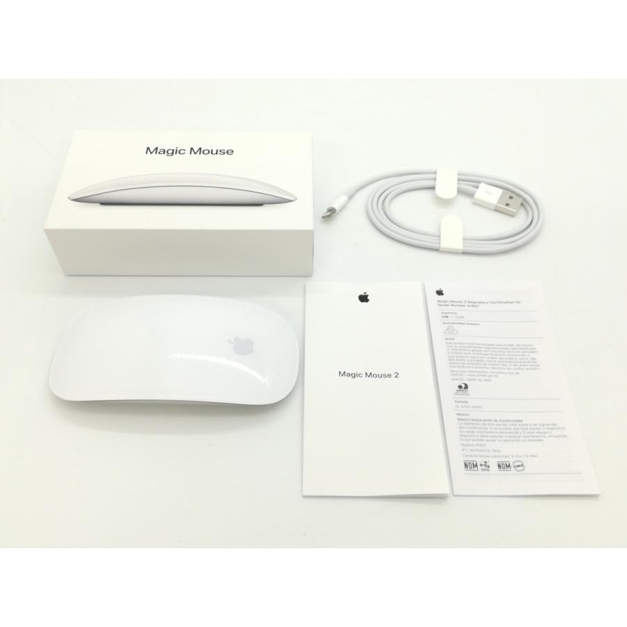 【中古】Apple Magic Mouse 2 (2015/A1657) シルバー MLA02J/A【ECセンター】保証期間１週間｜janpara｜07