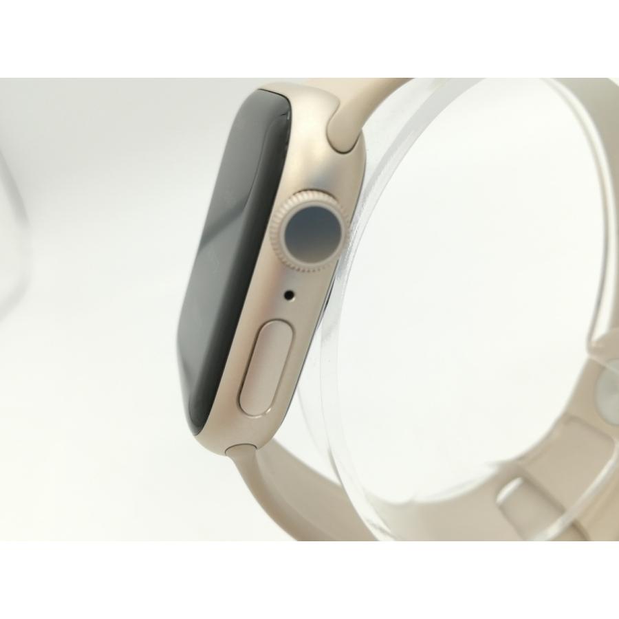 中古】Apple Apple Watch Series7 41mm GPS スターライトアルミ 